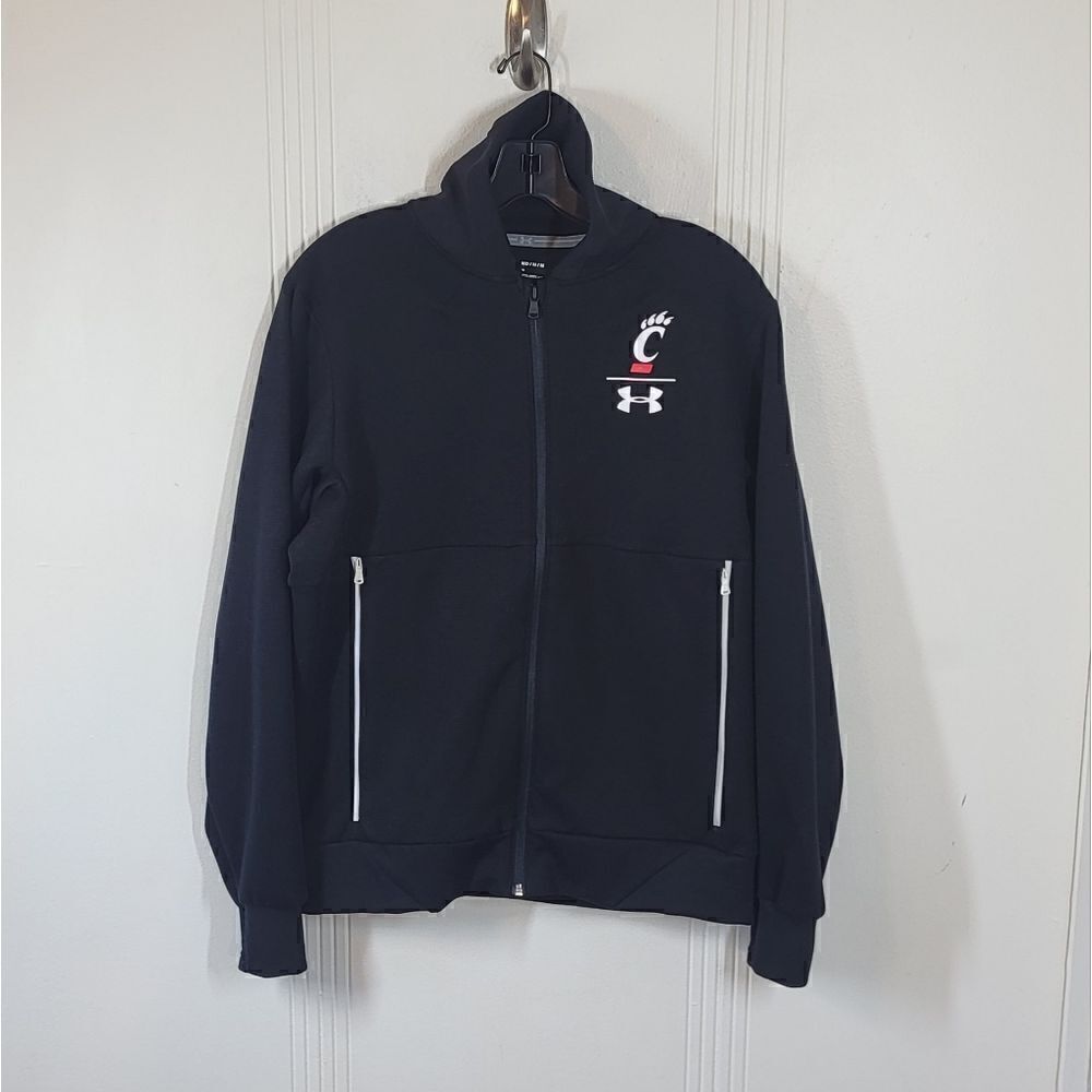 Cincinnati Bearcats Men's Under Armour Black Zip Up Jacket